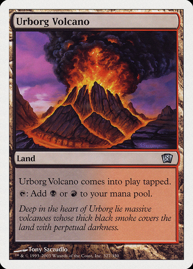 Urborg Volcano [Eighth Edition] | Gauntlet Hobbies - Angola