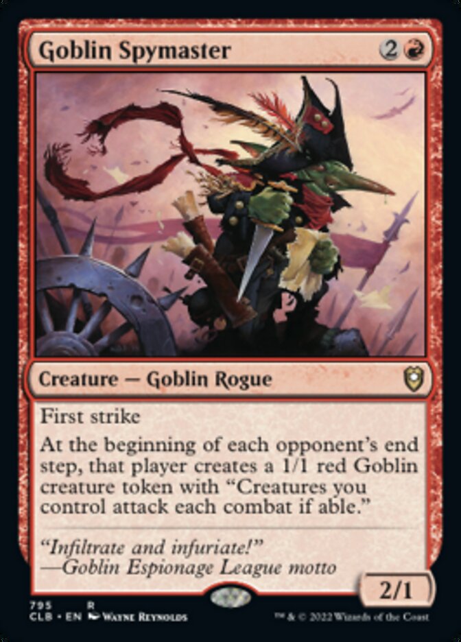 Goblin Spymaster [Commander Legends: Battle for Baldur's Gate] | Gauntlet Hobbies - Angola