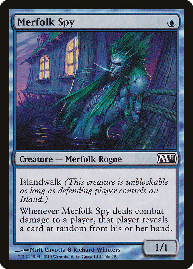 Merfolk Spy [Magic 2011] | Gauntlet Hobbies - Angola