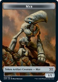 Myr (024) // Shapeshifter Double-sided Token [Double Masters Tokens]