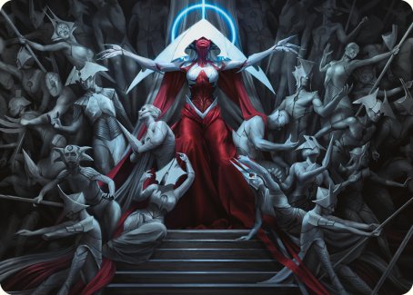 Elesh Norn, Mother of Machines Art Card [Phyrexia: All Will Be One Art Series] | Gauntlet Hobbies - Angola