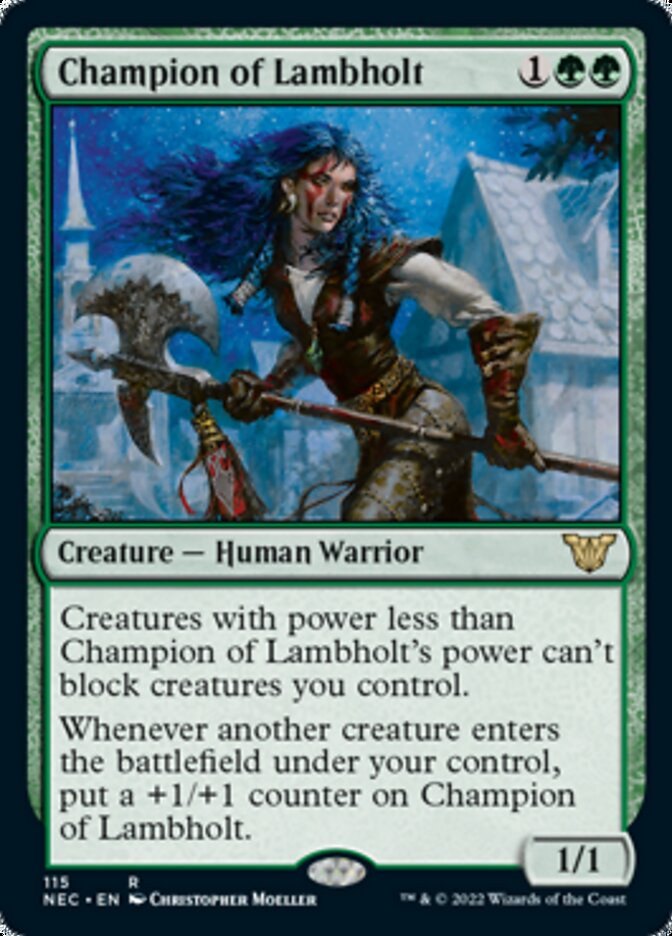 Champion of Lambholt [Kamigawa: Neon Dynasty Commander] | Gauntlet Hobbies - Angola
