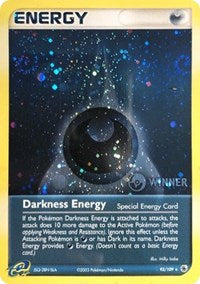 Darkness Energy (93/109) (Special) (Winner) [EX: Ruby & Sapphire] | Gauntlet Hobbies - Angola