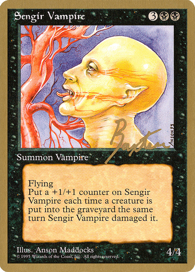 Sengir Vampire (George Baxter) [Pro Tour Collector Set] | Gauntlet Hobbies - Angola