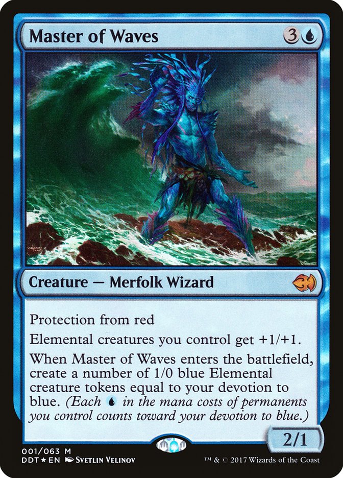 Master of Waves [Duel Decks: Merfolk vs. Goblins] | Gauntlet Hobbies - Angola