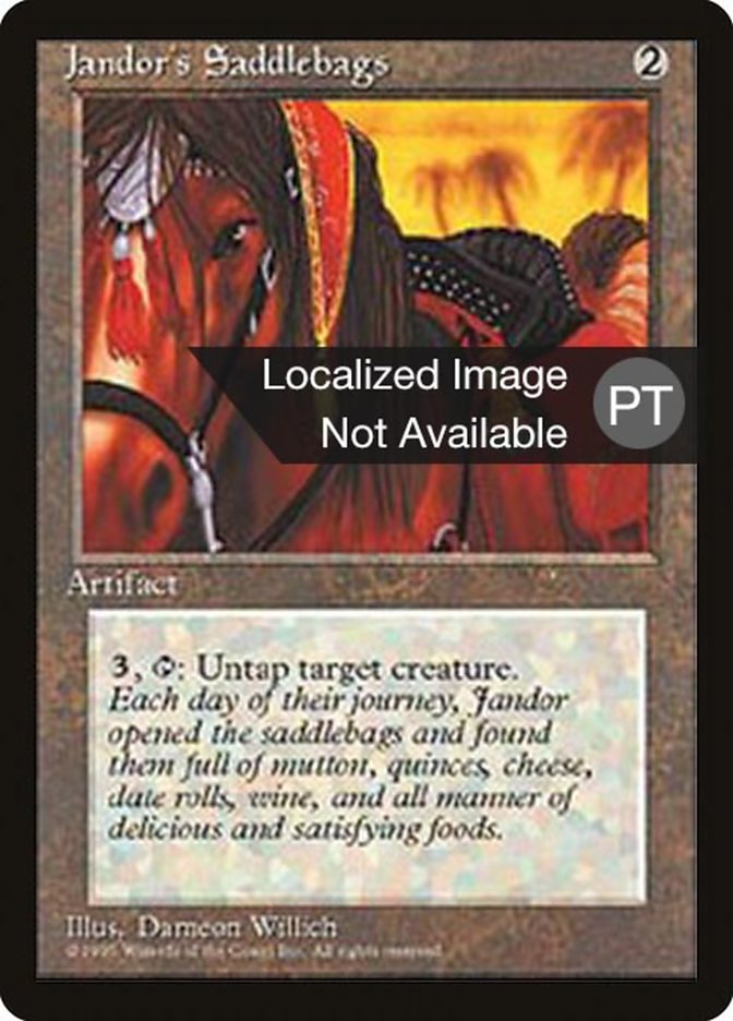 Jandor's Saddlebags [Fourth Edition (Foreign Black Border)]