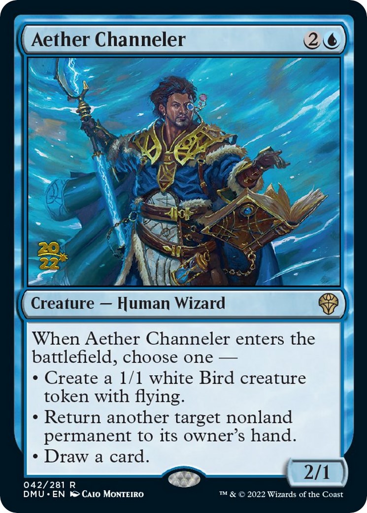 Aether Channeler [Dominaria United Prerelease Promos] | Gauntlet Hobbies - Angola