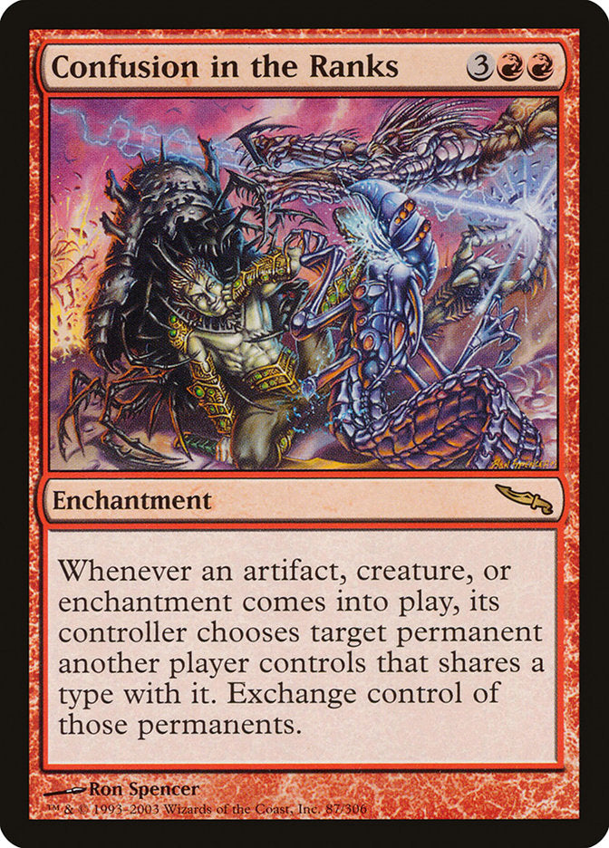 Confusion in the Ranks [Mirrodin] | Gauntlet Hobbies - Angola
