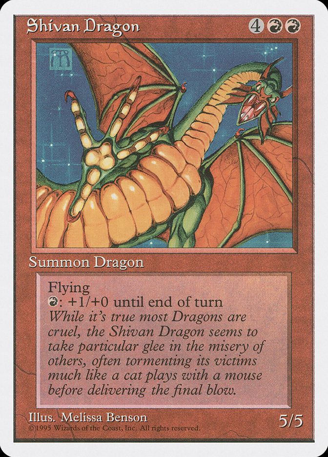 Shivan Dragon [Fourth Edition] | Gauntlet Hobbies - Angola
