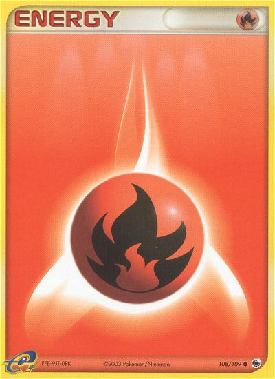 Fire Energy (108/109) [EX: Ruby & Sapphire] | Gauntlet Hobbies - Angola
