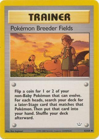 Pokemon Breeder Fields (62/64) [Neo Revelation Unlimited] | Gauntlet Hobbies - Angola