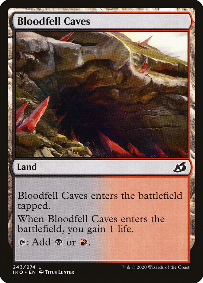 Bloodfell Caves [Ikoria: Lair of Behemoths] | Gauntlet Hobbies - Angola