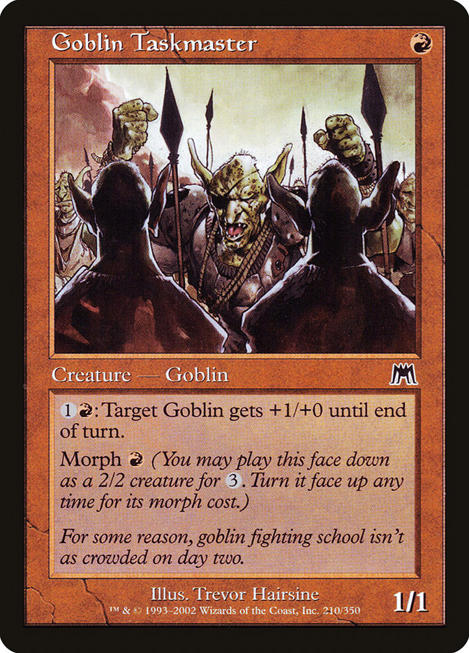 Goblin Taskmaster [Onslaught] | Gauntlet Hobbies - Angola