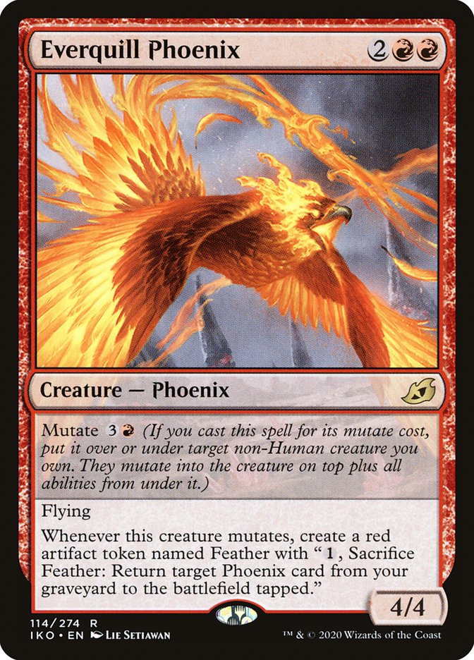 Everquill Phoenix [Ikoria: Lair of Behemoths] | Gauntlet Hobbies - Angola