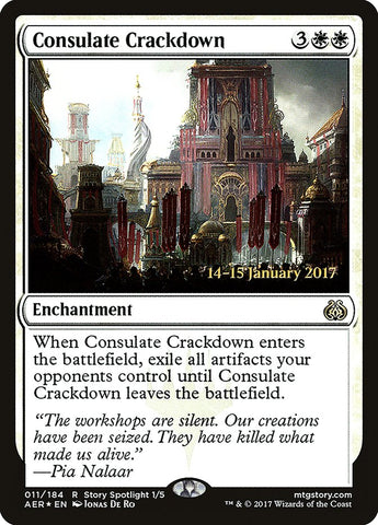 Consulate Crackdown [Aether Revolt Prerelease Promos]