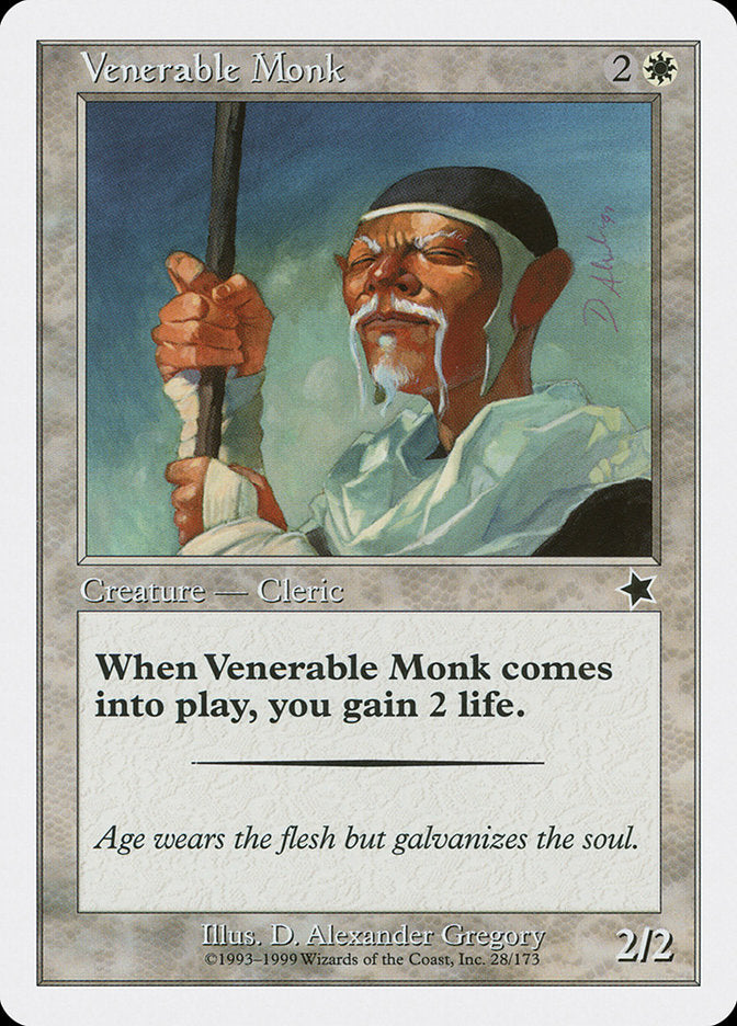 Venerable Monk [Starter 1999] | Gauntlet Hobbies - Angola