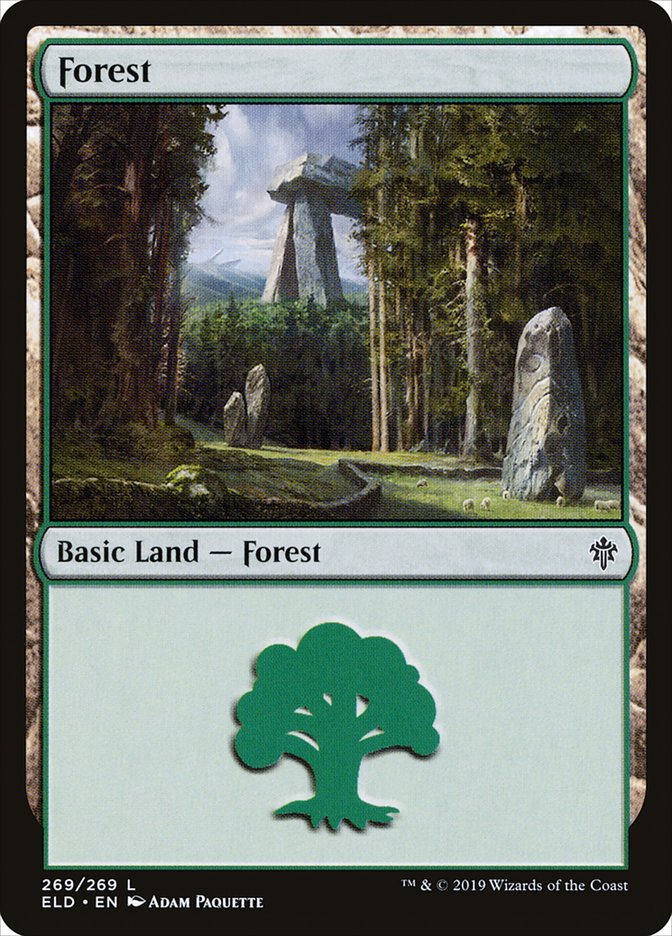 Forest (269) [Throne of Eldraine] | Gauntlet Hobbies - Angola