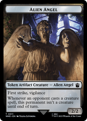 Alien Angel // Mark of the Rani Double-Sided Token [Doctor Who Tokens] | Gauntlet Hobbies - Angola