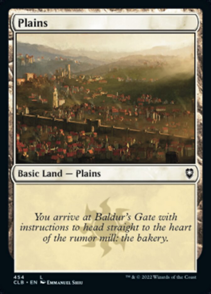 Plains (454) [Commander Legends: Battle for Baldur's Gate] | Gauntlet Hobbies - Angola