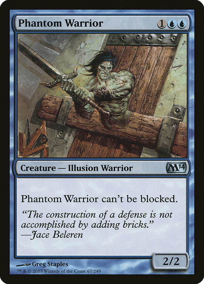 Phantom Warrior [Magic 2014] | Gauntlet Hobbies - Angola