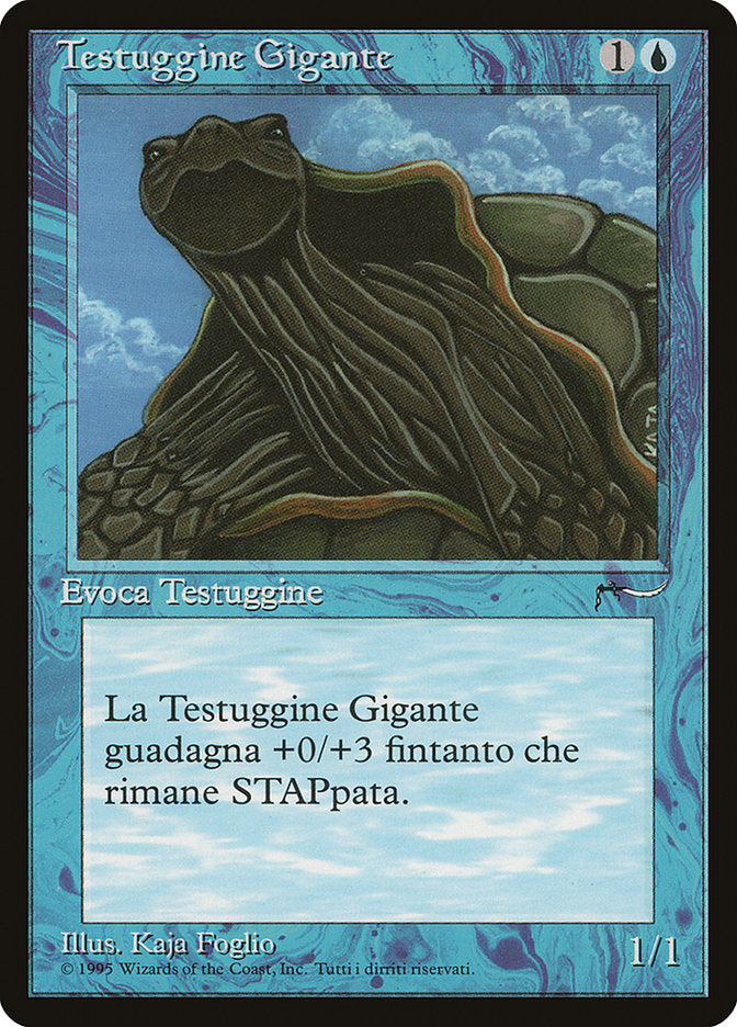 Giant Tortoise (Italian) - "Testuggine Gigante" [Rinascimento] | Gauntlet Hobbies - Angola