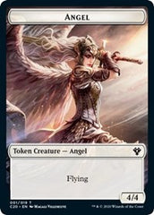 Angel // Elemental (010) Double-sided Token [Commander 2020 Tokens] | Gauntlet Hobbies - Angola