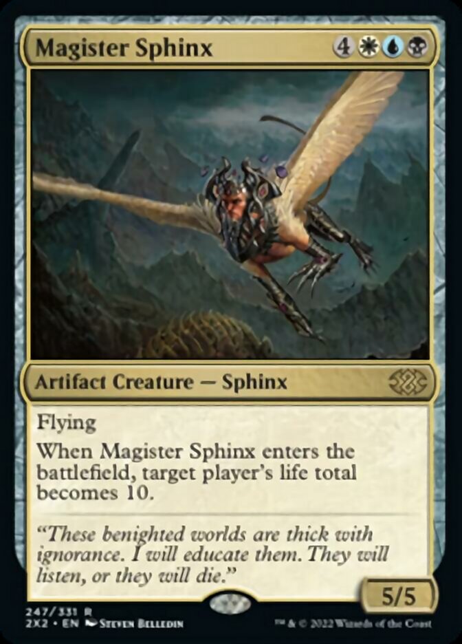 Magister Sphinx [Double Masters 2022] | Gauntlet Hobbies - Angola