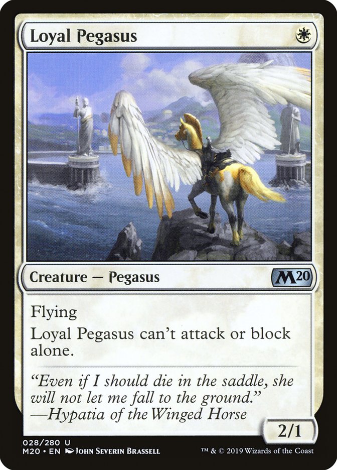 Loyal Pegasus [Core Set 2020] | Gauntlet Hobbies - Angola