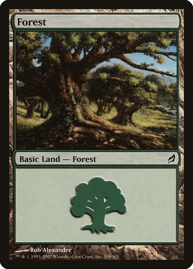 Forest (299) [Lorwyn] | Gauntlet Hobbies - Angola