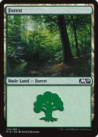 Forest (278) [Core Set 2019]