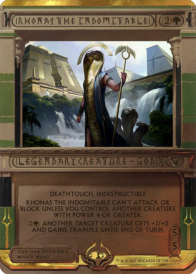 Rhonas the Indomitable (Invocation) [Amonkhet Invocations] | Gauntlet Hobbies - Angola