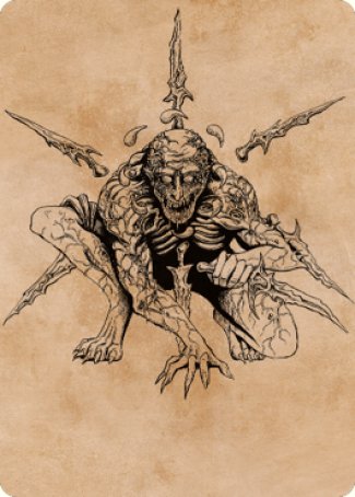 Bhaal, Lord of Murder Art Card [Commander Legends: Battle for Baldur's Gate Art Series] | Gauntlet Hobbies - Angola