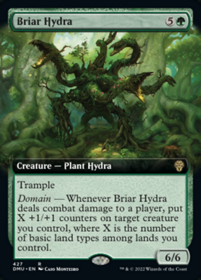 Briar Hydra (Extended Art) [Dominaria United] | Gauntlet Hobbies - Angola