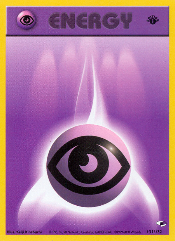 Psychic Energy (131/132) [Gym Heroes 1st Edition] | Gauntlet Hobbies - Angola