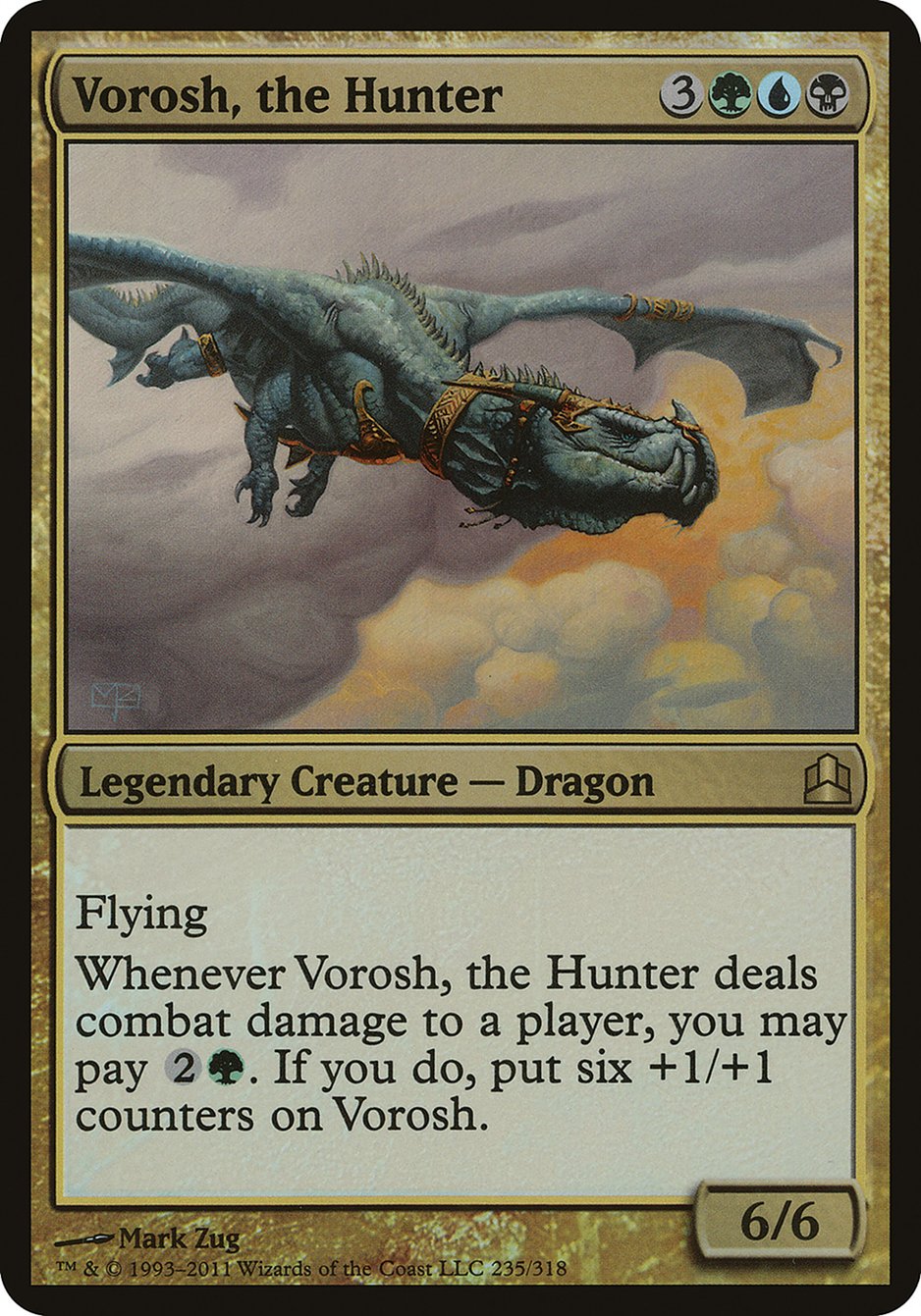Vorosh, the Hunter (Oversized) [Commander 2011 Oversized] | Gauntlet Hobbies - Angola