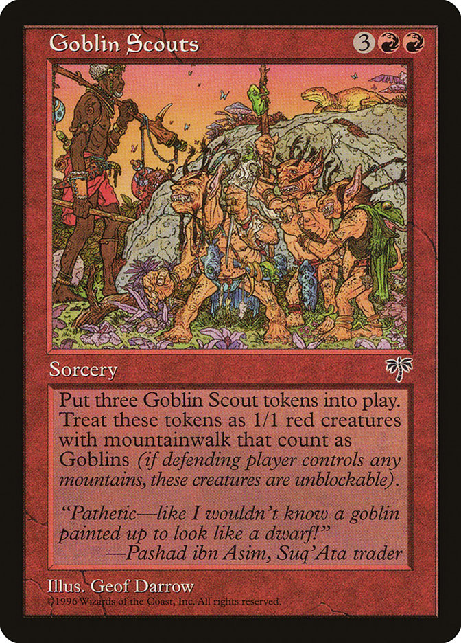 Goblin Scouts [Mirage] | Gauntlet Hobbies - Angola