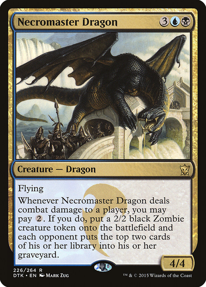Necromaster Dragon [Dragons of Tarkir] | Gauntlet Hobbies - Angola