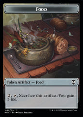 Food // Citizen Double-sided Token [Streets of New Capenna Commander Tokens] | Gauntlet Hobbies - Angola