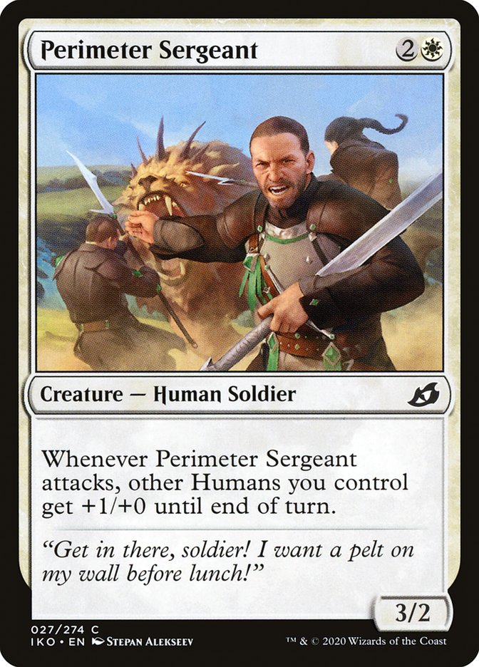 Perimeter Sergeant [Ikoria: Lair of Behemoths] | Gauntlet Hobbies - Angola