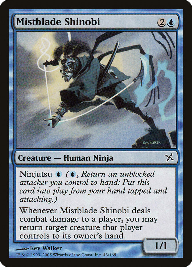 Mistblade Shinobi [Betrayers of Kamigawa] | Gauntlet Hobbies - Angola