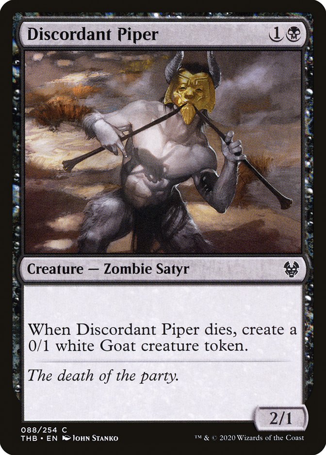 Discordant Piper [Theros Beyond Death] | Gauntlet Hobbies - Angola