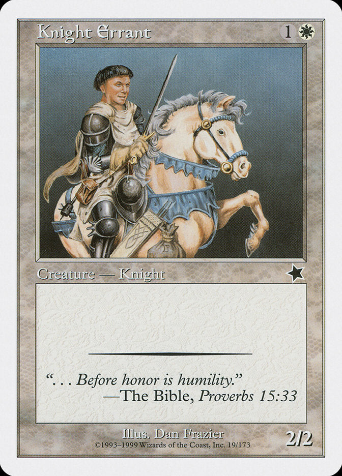Knight Errant [Starter 1999] | Gauntlet Hobbies - Angola