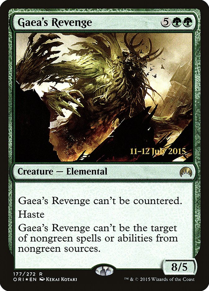 Gaea's Revenge [Magic Origins Prerelease Promos] | Gauntlet Hobbies - Angola