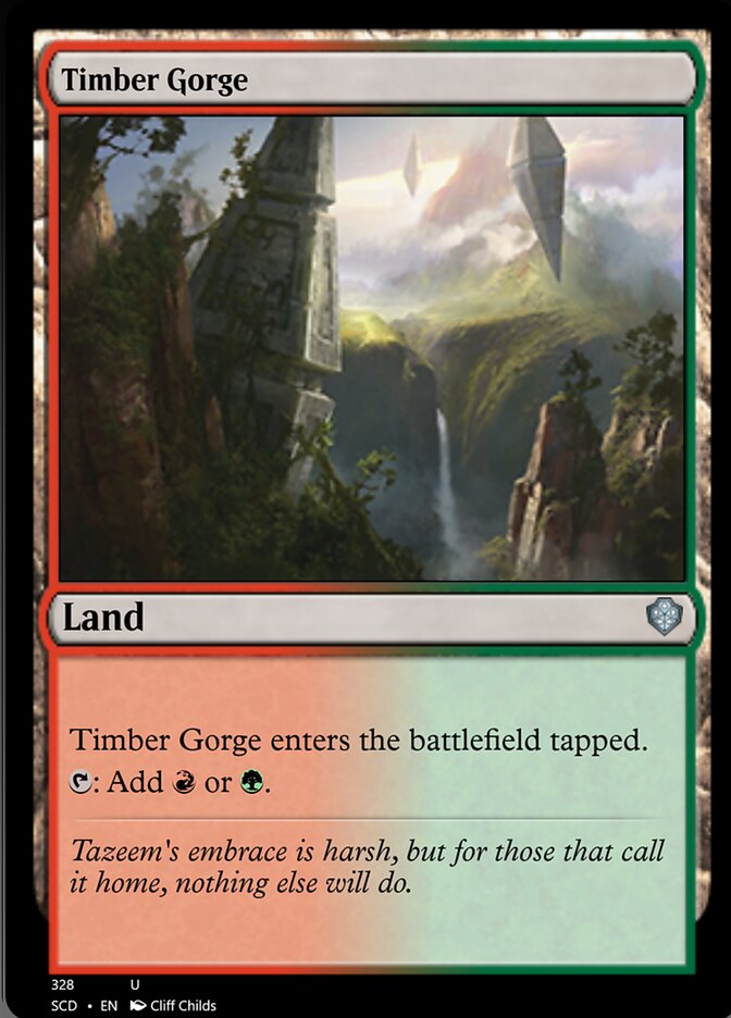 Timber Gorge [Starter Commander Decks] | Gauntlet Hobbies - Angola