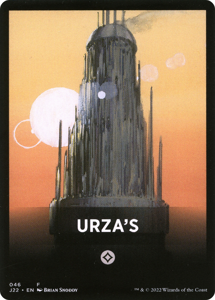 Urza's Theme Card [Jumpstart 2022 Front Cards] | Gauntlet Hobbies - Angola