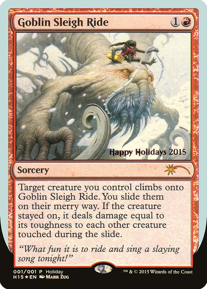 Goblin Sleigh Ride [Happy Holidays] | Gauntlet Hobbies - Angola