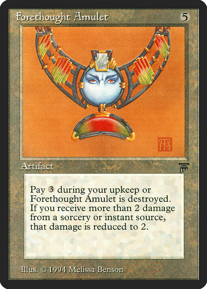 Forethought Amulet [Legends] | Gauntlet Hobbies - Angola