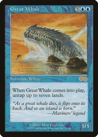 Great Whale [Urza's Saga]