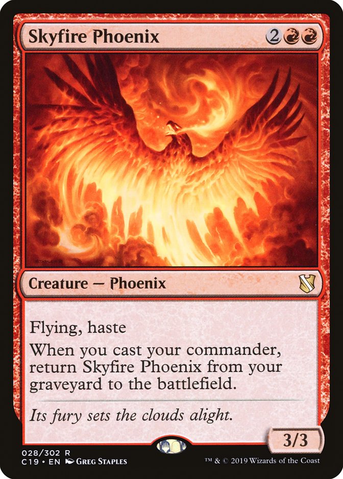 Skyfire Phoenix [Commander 2019] | Gauntlet Hobbies - Angola