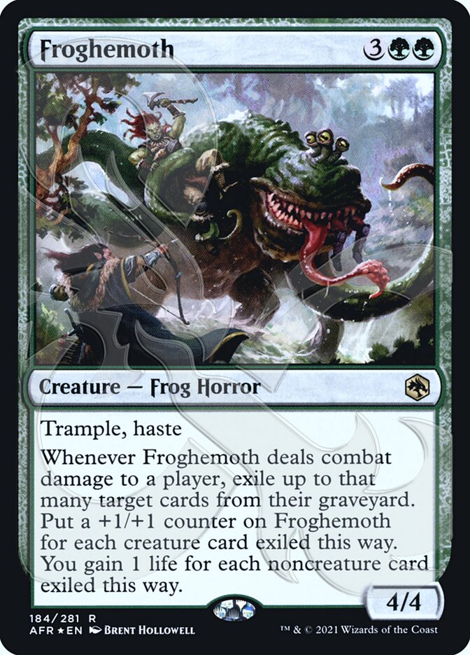 Froghemoth (Ampersand Promo) [Dungeons & Dragons: Adventures in the Forgotten Realms Promos] | Gauntlet Hobbies - Angola